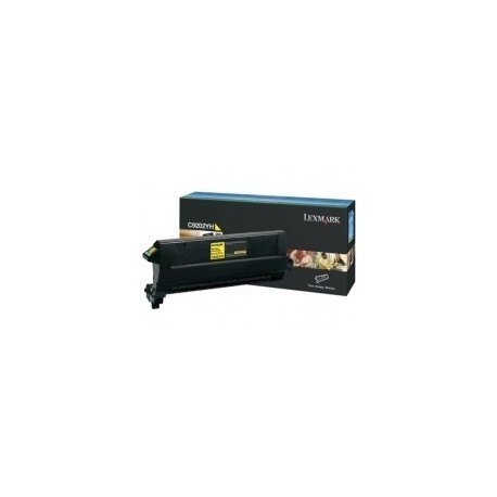 Toner Lexmark C9202YH Amarillo, 14.000 Páginas