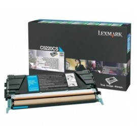 Toner Lexmark C5220CS Cyan, 3000 Páginas