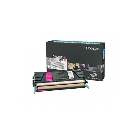 Toner Lexmark C5220MS Magenta, 3000 Páginas