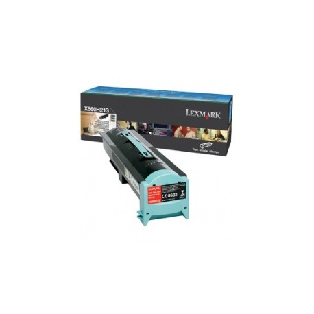 Toner Lexmark X860H21G Negro, 35.000 Páginas