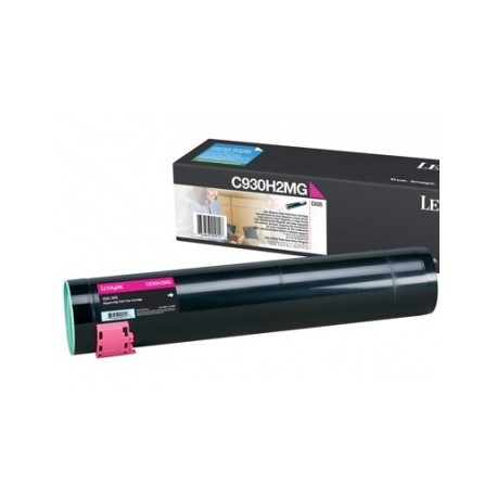 Toner Lexmark C930H2MG Magenta, 24.000 Páginas