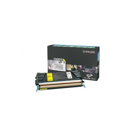 Toner Lexmark C5220YS Amarillo, 3000 Páginas