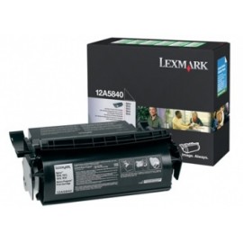 Toner Lexmark 12A5840 Negro, 10.000 Páginas