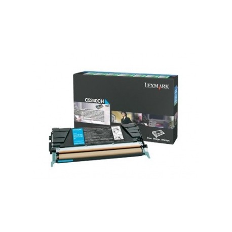 Toner Lexmark C5240CH Cyan, 5000 Páginas