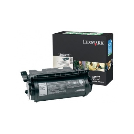 Toner Lexmark 12A7462 Negro, 21.000 Páginas