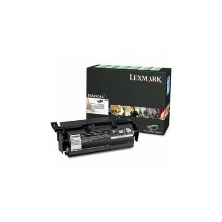 Toner Lexmark T654X80G Negro, 36.000 Páginas