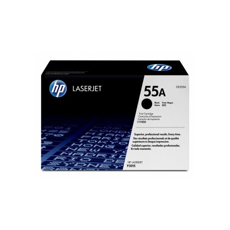Toner HP 55A Negro, 6000 Páginas