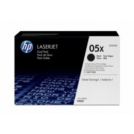 Toner HP 05X Paquete Doble Negro, 2 x 6500 Páginas