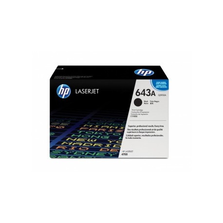 Toner HP 643A Negro, 11.000 Páginas