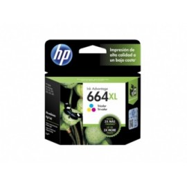 Cartucho HP 664XL Alto Rendimiento Tricolor, 330 Páginas