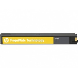 Cartucho HP 974X Amarillo, 7000 Páginas