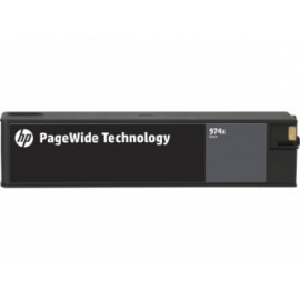 Cartucho HP 974X Negro, 7000 Páginas