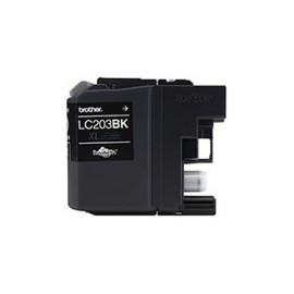 Cartucho Brother LC203BK Negro, 550 Páginas