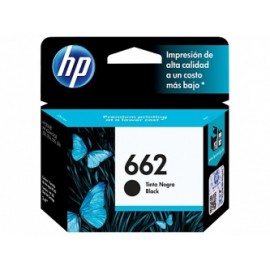 Cartucho HP 662 Negro, 120 Páginas