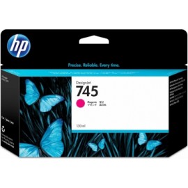 Cartucho HP 745 Magenta, 130 ml