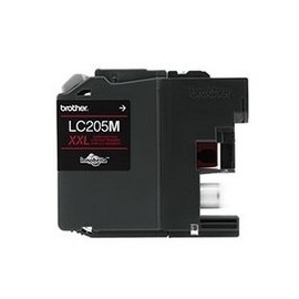Cartucho Brother LC-205M Magenta, 1200 Páginas