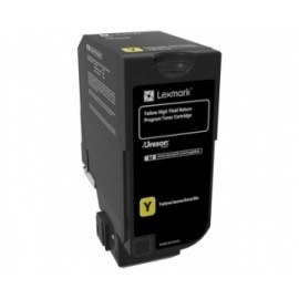 Cartucho Lexmark Amarillo, 12.000 Páginas