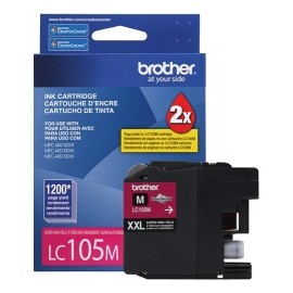 Cartucho Brother LC105M Magenta, 1200 Páginas