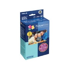 Epson Kit Cartucho y Papel T5845-M 4 Colores, 100 Páginas
