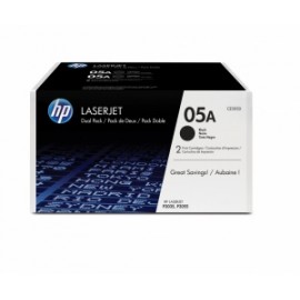 Toner HP 05A Paquete Doble Negro, 2x 2300 Páginas