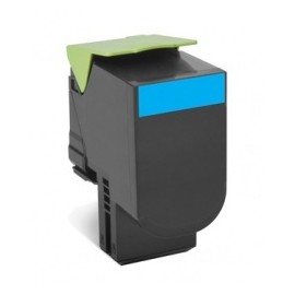 Toner Lexmark Programa Retorno 80C8XC0 Cyan, 4000 Páginas