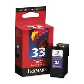 Cartucho Lexmark 33 Color, 280 Páginas