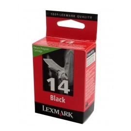 Cartucho Lexmark 14 Negro, 175 Páginas