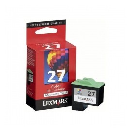 Cartucho Lexmark 27 Tricolor, 140 Páginas