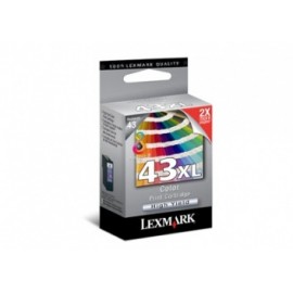Cartucho Lexmark 43XL Color, 550 Páginas