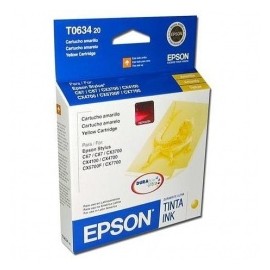 Cartucho Epson T063420 Amarillo, 250 Páginas