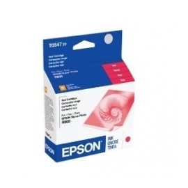 Cartucho Epson T054720 Rojo, 400 Páginas