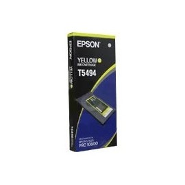 Cartucho Epson T549400 UltraChrome Amarillo, 14.500 Páginas