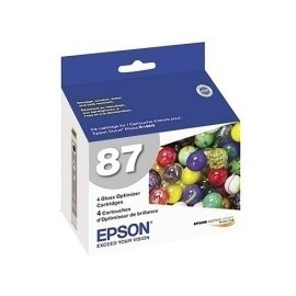 Cartucho Epson Optimizador de Brillo 87, 4 Piezas