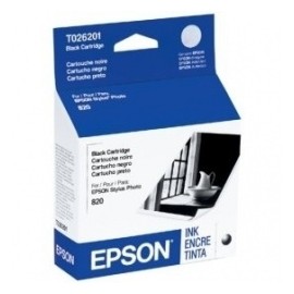 Cartucho Epson T026201 Negro, 370 Páginas