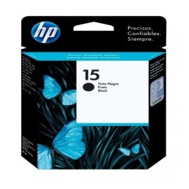 Cartucho HP 15 Negro, 500 Páginas