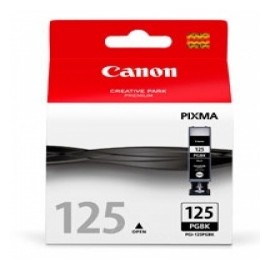 Cartucho Canon PGI-125 Negro 19ml