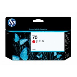 Cartucho HP 70 Rojo 130ml