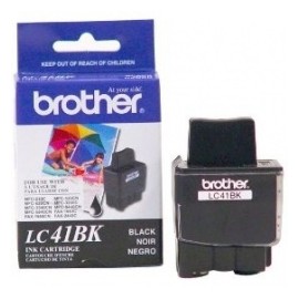 Cartucho Brother LC-41BK Negro, 500 Páginas