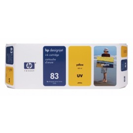 Cartucho HP 83 Amarillo 680ml