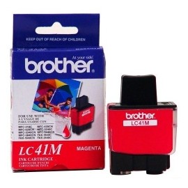 Cartucho Brother LC-41M Magenta, 400 Páginas