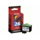 Cartucho Lexmark 26 Tricolor