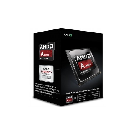 Procesador AMD A10-6800K, S-FM2, 4.10GHz (hasta 4.4GHz c Turbo Boost), Quad-Core, 4MB L2 Cache
