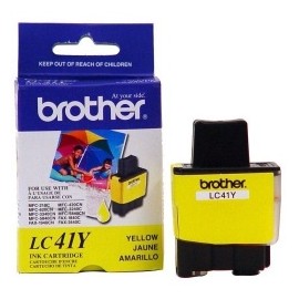 Cartucho Brother LC41Y Amarillo, 400 Páginas