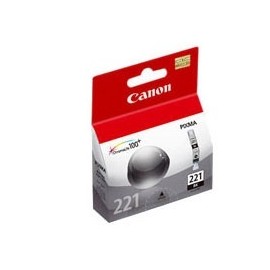 Cartucho Canon CLI-221 Negro, 530 Páginas