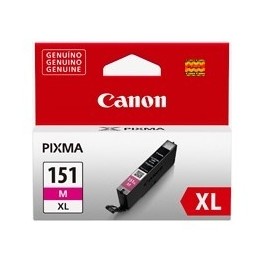 Tanque de Tinta Canon CLI-151 M XL Magenta 11ml, 670 Páginas
