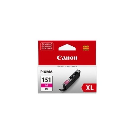 Tanque de Tinta Canon CLI-151 M XL Magenta 11ml, 670 Páginas