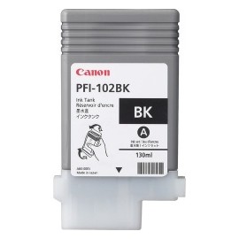 Tanque de Tinta Canon PFI-102 Negro 130ml