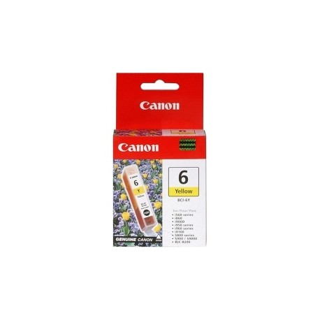 Tanque de Tinta Canon BCI-6Y Amarillo