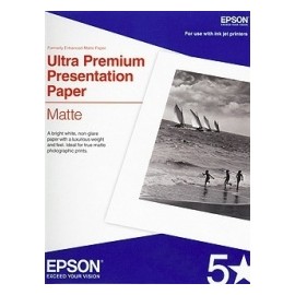 Epson Papel de Presentación Mate Ultra Premium , 13'' x 19'', 100 Hojas