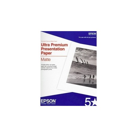 Epson Papel de Presentación Mate Ultra Premium , 13'' x 19'', 100 Hojas